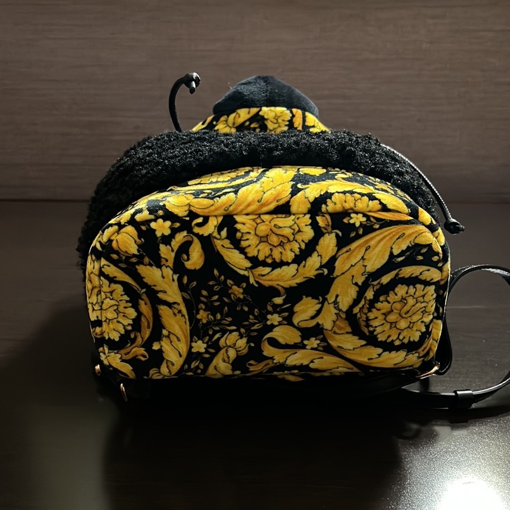 SALE!!! Versace Barocco logo monogram mini teddy bear backpack NEW - Picture 8 of 9